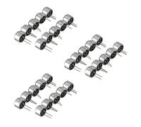 Nicfaky 30 unidades 9,7 mm x 7 mm 2 Pin MIC Capsule Electret Condensador Micrófono