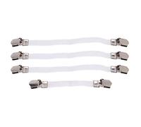 Nicfaky 4 x lazos para fundas elásticas para tabla de planchar