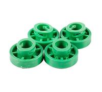 Nicfaky 4 x set de rodillos guía del Elevalunas eléctrico delantero para 9-5 9-3 900