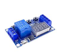 Nicfaky -521 Digital Time Delay Relay Trigger Timer Retraso Interruptor de retardo Módulo de control de sincronización de la placa de circuito