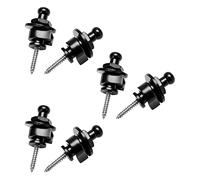 Nicfaky 6 piezas de correa de guitarra bloqueo pin pin botones Skidproof Straplock Guitarra piezas caliente