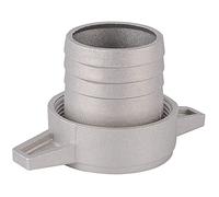 Nicfaky Accesorios de de agua Llave de conexión de tubería de aluminio de 2 pulgadas con junta de goma Conector de bomba Conector de tubería