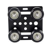 Nicfaky Accesorios para Impresoras 3D para V Slot European Standard 2020 Perfil en Aluminio Polea V-Slot Gantry Plate