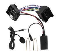 Nicfaky Cable auxiliar Bluetooth 5.0 para coche, micrófono manos , adaptador de llamadas para C2 C5 RD4