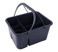 Nicfaky Canasta de limpieza de artículos de limpieza de plástico portátil caja de herramientas cesta de almacenamiento de limpieza de hotel cesta de herramientas de sane