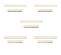 Nicfaky de 5 piezas de guitarra de 6 cuerdas para guitarra clásica, puente de hueso y tuerca