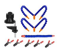 Nicfaky Estación de soldadura de abrazadera de mesa 5 flexibles Soporte de soldador PCB Herramientas de reparación de soldadura Hand (5 garras)