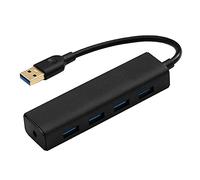 Nicfaky Hub USB a 4 puertos USB 3.0 5 Gbps adaptador de concentrador portátil para Pro Mini/Pro Pro PC portátil