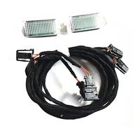 Nicfaky Luz de pie LED pie lámpara cable cableado arnés para B7 B8 Golf 7 MK7 7.5 MK2 5GG947409