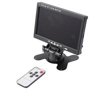 Nicfaky Monitor PortáTil de 7 Pulgadas Pantalla de 1024X600 Monitor de FotografíA Compatible con/VGA/AV Enchufe de la UE