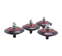 Nicfaky Paquete de 4 rodillos de tambor para secadora 4581EL2002C, apto para LG, Replacement Part 4581EL3001C, PS8260240