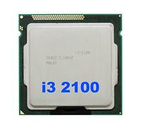 Nicfaky para Core I3 2100 CPU LGA1155 Procesador 3 MB Dual Core CPU de escritorio para B75 USB Minería Catre Mar