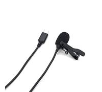Nicfaky para X2 Micrófono Lavalier Accesorios de Cámara Deportiva Portátil Hi-FI Reducción Ruido Sonido