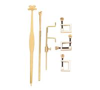 Nicfaky Piezas Violin Luthier Tools Violin Cracks Sound Post Gauge Measurer Retriever Set Fiddle Work Making Parts