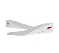 Nicfaky Plantillas de elevación de zapatos de 5 cm para aumentar la talón, talla S para mujer (22,5-25,5 cm), White, Talla