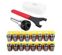 Nicfaky Portabrocas ER25 con extensión de motor MT2 ER25 M10, máquina de grabado CNC o de torno