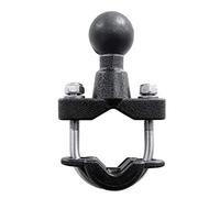 Nicfaky Soporte para manillar manillar de motocicleta Base de montaje Perno de una U de 37 mm de de bola de 1 pulgada para GPS para soportes de RAM