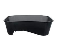 Nicfaky Tanque de tortuga abierto con terraza con caja de tortuga de agua