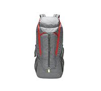 Nicgid Mochila de senderismo ligera de 50 L, 60 L, 70 L, plegable, multifuncional, resistente al agua, mochila de camping para hombres y mujeres, deportes al aire libre, montaña, gris, (60L) UK,