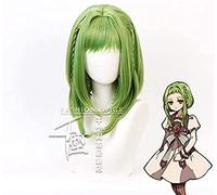 NICHANGHUA Anime Nanamine Green Cosplay Wig Cosplay Disfraz Jibaku Shounen Hanako-kun Cabello sintético Resistente al Calor