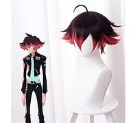 NICHANGHUA Anime Promover Cosplay Gueira Wig 33cm Cabello sintético sintético Halloween Camba de Cosplay + Peluca Cap