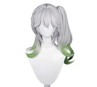 NICHANGHUA Cosplay Perücke Kostüme Perücken für Frauen Spiel Sumi Cos Rollenspiel für Halloween Weihnachtsfeier (Diluc) (Color: Nahida)