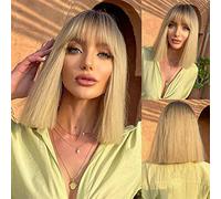 NICHANGHUA Natürliche gewellte Perücken für Damen (Color: SS152-4)
