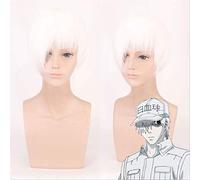 NICHANGHUA Nuevas células en el Trabajo Cosplay Eritrocito Eritocito Red GRANSEA PLACHIL PLACHILES SINTÉTICOS HATARAKU SAIBOU Cosplay Cape +Capa DE LA TAMACIÓN (PL-079)