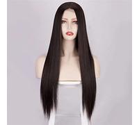 NICHANGHUA Pelucas sintéticas para mujer pelucas onduladas con flequillo pelucas de cosplay de longitud media peluca resistente al calor (12 pulgadas marrón) (Color: 1B#)