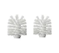 Nichba Cabezal de cepillo de WC Nichba Blanco. 2-pack