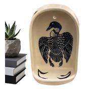 Niche Decoration- Handmade Sculpture Candle Holder Art, Modern Wall Accent, Handmade Appeal, Decorative Display Feature, Wall Art Category for Home, 3.34x2.55x5.90 Inch