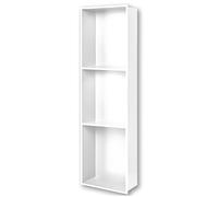 NicheOnePiece - Estante empotrado de acero inoxidable para artículos de tocador y champú, impermeable, fácil instalación, color blanco, 90 x 28 x 12,5 cm