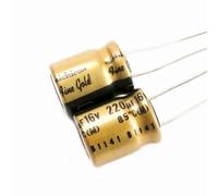 Nichicon Fine Gold FG - Condensadores de firma (2 unidades, 16 V, 220 uF)