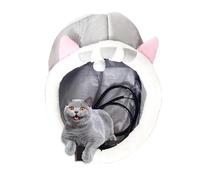 Nicho calefactor para gatos - Calefacción USB para gatos con protección contra sobrecalentamiento - Calefacción extraíble para perros cama lavable para gatos, gatos domésticos, perros pequeños