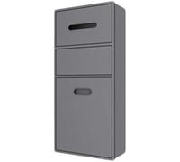 Nicho de Almacenamiento de Acero Inoxidable, Stainless Steel In Wall Shower Niche Multicolor Multiple Sizes(Grigio,65x30x14cm)