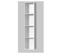 Nicho de Almacenamiento de Acero Inoxidable, Stainless Steel Wall Mounted Shower Shelf Bathroom Kitchen Multicolor Multiple Sizes(Bianco,120X28cm)