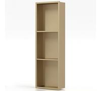 Nicho de baño de acero inoxidable, estante de almacenamiento de metal de una sola pieza, armarios de pared de televisión integrados para sala de estar, dormitorio, fácil de instalar