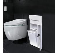 Nicho de baño empotrado, estante integrado extralargo, soldadura sin costuras, diseño que ahorra espacio, almacenamiento invisible, para pared de ducha