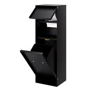Nicho de baño oculto de acero inoxidable, soporte empotrado para papel higiénico con armario de almacenamiento, soporte para cepillo de inodoro para ducha, parque público