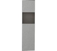 Nicho de ducha de acero inoxidable con estante empotrado y luz LED, diseño vertical impermeable