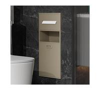 Nicho de Ducha de Acero Inoxidable - Estante Empotrado Impermeable para artículos de Aseo, champú, Papel higiénico y Papelera, Organizador de baño, Estante para nicho de Cuarto húmedo (Color