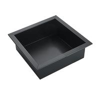 Nicho de Ducha de Acero Inoxidable Negro - Organizador de Pared Impermeable para champú, jabón y artículos de Aseo - Estantes de baño Modernos para Cuartos húmedos, Salas de Estar y dormitor