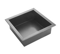 Nicho de Ducha de Acero Inoxidable - Organizador de Pared Impermeable para champú, jabón y artículos de Aseo - Estantes de baño Modernos para Cuartos húmedos y el hogar - Acabado Gris, elega