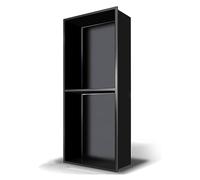 Nicho De Ducha Estante Empotrado De Acero Inoxidable Negro, Organizador de artículos de tocador, Inserto de Almacenamiento para baño, Almacenamiento para champú, jabón y artículos de tocador