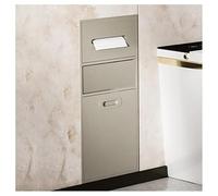 Nicho De Ducha Estante Empotrado EstanteríA De Pared Hornacinas Empotrado, Pared, Organizador montado, de Acero Inoxidable, solución para Bote de Basura, Inserto para Hotel, Almacenamiento d