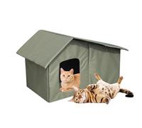 Nicho De Gato Al Aire Libre - Escondite Portátil Para Mascotas | Condominio Exterior Para Gatos, Refugio Aislado Para Gato, Refugio Para Mascotas Resistente A La Intemperado Con Gran
