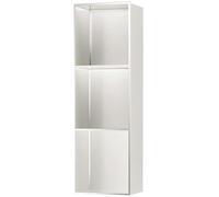 Nicho de Pared para baño, armarios Decorativos de Acero Inoxidable, Elegantes estantes empotrados de Metal para Sala de Estar, baño y Cocina, Ideal para bibliotecas, cafeterías y Espacios
