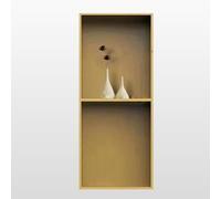 Nicho de Pared para baño, de Acero Inoxidable, para baño, Porta Rollo de Papel higiénico Empotrado, Ducha, fácil instalación para renovación, Estante de Almacenamiento de Pared.