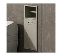 Nicho de Pared para baño, de Acero Inoxidable, para Ducha, portarrollos de Papel higiénico Empotrado, Estante de Almacenamiento de Pared para baño, Cocina, Sala de Estar, Organizador Duradero
