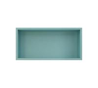 Nicho de Pared para baño, Ducha Impermeable con iluminación LED, nicho de Pared Empotrado, Estante de Almacenamiento de Acero Horizontal/Vertical, diseño sin Azulejos